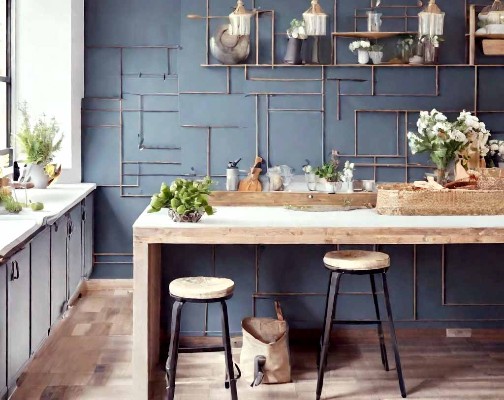 Accent Wall in the Kitchen