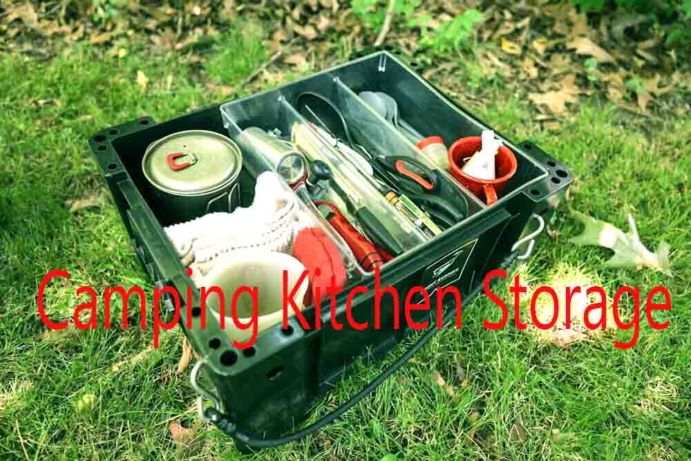 Camping Kitchen Storage