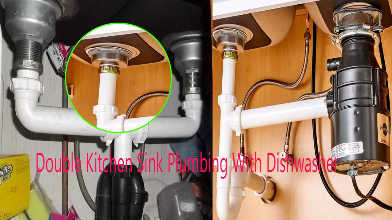 Double Kitchen Sink Plumbing With Dishwasher